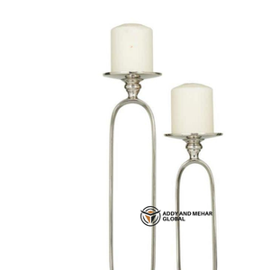 Juego de Portavelas de Resina de Hueso de Lujo, Ecológico y Duradero, Moderno Soporte Decorativo para Velas de Pilar para el Día de San Valentín y Navidad - Product Image 3