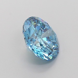 Diamant CVD rond exclusif de 3,07 carats, bleu vif fantaisie, clarté VS1, polissage excellent, pierre précieuse cultivée en laboratoire, non montée. - Product Image 3