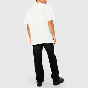 Camiseta Personalizada de Algodón Premium con Hombros Caídos, Talla Grande, Fabricante de Ropa al por Mayor con Etiqueta Privada OEM ODM - Product Image 5