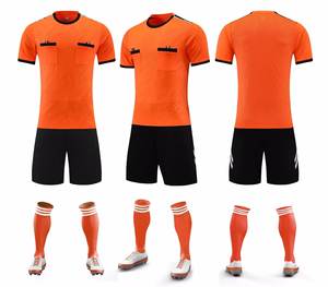 Unisex Professional Soccer Uniform Set Athletic Football Jersey Shorts 100% Polyester High Performance - Product Image 2