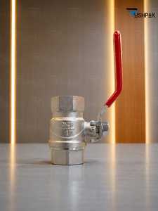 Válvula de Bola Forjada de Latón de 25mm (1 Pulgada) Compacta de Cuarto de Vuelta para Control de Flujo, Cierre Residencial y Comercial Ligero, para Fontanería - Product Image 3