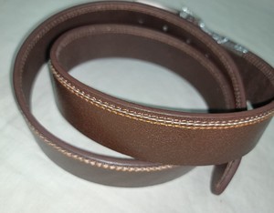 Cinturón Clásico Vintage de Cuero Genuino de Vaca de Pakistán con Hebilla de Pin, Cinturón Cómodo, Casual, de Lujo, Duradero y Elegante - Product Image 3