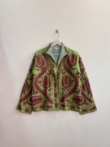 Chaqueta Boho de Algodón Bordado, Transpirable, Estilo Vintage, Chaqueta de Estilo Bohemio para Usar en la Calle - Product Image 3