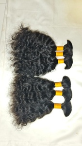 Extensions de cheveux naturels indiens Remy de 18 pouces - Cheveux humains vierges non traités provenant d'un seul donneur avec ondulations profondes - Product Image 2