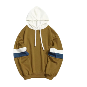 Sudadera con Capucha de Alta Calidad, Hombros Caídos, Cordones Ajustables, Diseño Oversize, Ligera, 100% Algodón, para Hombre - Product Image 4