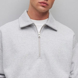 Sweat-shirt pour homme avec col rabattu pour un style décontracté raffiné / Manches longues, design de haute qualité pour les commandes en gros - Product Image 2