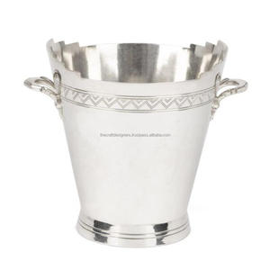 Wholesale Ice <b>Bucket</b> With Handle Nice Quality Champagne <b>Beer</b> Bottle Wine Cooler Customized Logo Print Elegant Ice <b>Bucket</b> - Product Image 3