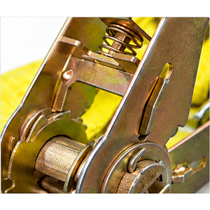 Correa de Amarre GTCFI de 25 mm y 1.5 Toneladas, Correa de Sujeción Resistente con Ganchos Dobles en J para Asegurar Carga en Camiones - Product Image 2
