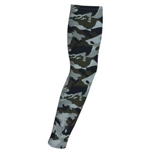 Manchons de compression sportifs unisexes personnalisables avec logo, en Spandex/Polyester, séchage rapide, respirants, protection UV pour le cyclisme et le basketball - Product Image 4