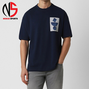 Camisetas con Diseño Personalizado para Hombre, Camiseta Lisa, Estilo Urbano, Cuello Redondo, Algodón Grueso, en Nurak en 2026 - Product Image 3