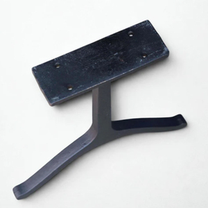 Table Legs for <b>Bench</b> or Coffee Table 1 Pair, Metal Black Table Legs - Product Image 3