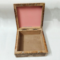 Handgefertigte Perlmutt-Holz- und Harz-Schmuckschatulle mit Magnetverschluss Geschenkbox für Hochzeiten, Jubiläen oder Geburtstage