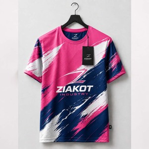 ผู้ผลิตเสื้อยืดตามสั่ง, เสื้อยืดผ้าฝ้าย, เสื้อยืดโอเวอร์ไซส์, พิมพ์โลโก้, ขายส่งชุดกีฬา, ZIAKOT INDUSTRY ปากีสถาน - Product Image 4