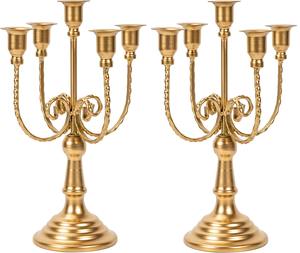 Porte-bougie en métal artisanal, durable et écologique, de qualité supérieure, pour la décoration de la maison et de mariage, fabriqué avec soin par KRAFT WORLD - Product Image 3