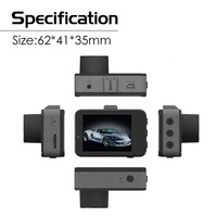 [Pratique D'âge]-2 pouces IPS Écran LCD Dash Cam (HE01-006)