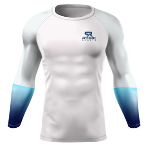 Maillots de protection personnalisés haut de gamme pour hommes, impression sur mesure, prix compétitif, couche de base pour l'entraînement et la pratique. - Product Image 1