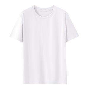 Camiseta casual de algodón peinado 180g de color liso para hombre y mujer, con logotipo bordado personalizado, precio de fábrica de Bangladesh y China - Product Image 2