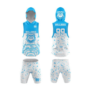 Ensemble d'uniformes de football personnalisés par sublimation 7v7, kit de football 7on7, maillot de compression, short, sac à dos léger et à séchage rapide pour l'équipe - Product Image 2