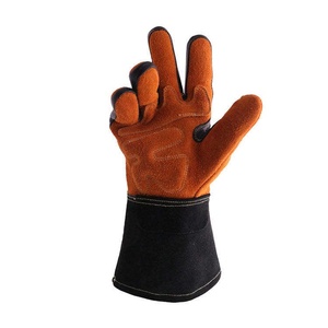Guantes de Soldadura de Cuero Personalizables, Impermeables, Antivibración, de Uso General, Duraderos y Resistentes a la Abrasión - Product Image 2