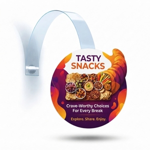 PVC Eco-Friendly BPA Free Food Grade Customizable Advertising Shelf Wobbler Supermarket Promotional Retail Display Sign POS - Product Image 4