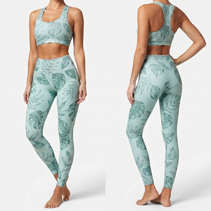 Custom Printed <b>Women</b> Yoga Leggings Full Length Stretch Compression Pants Ladies Gym Workout Legging Eco-Friendly Sports Tights - Product Image 1