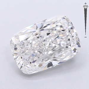 Diamante Sintético con Corte Cojín de 2.90 CT, Certificado por IGI, Color D, Claridad VVS1, Cultivado en Laboratorio, CVD, Joyería ROYAL GEMS - Product Image 3