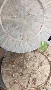 Mantel Individual de nácar de lujo, placas de cargador superventas para fiesta de eventos, tamaño de Color personalizado de Vietnam al por mayor - Product Image 4