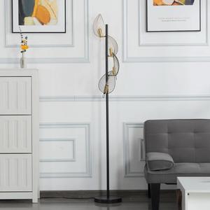 Lampe sur pied en bois de style scandinave avec une lumière douce pour une ambiance relaxante - Product Image 1