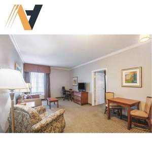 Colección LaQuinta Hoteles Cama doble de alta calidad y juego de dormitorio completo Muebles de madera hechos a mano por Ngoc Hoang Anh - Product Image 4