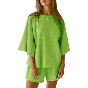 Conjunto de Top y Shorts para Mujer al por Mayor, Ropa de Dos Piezas para Dama, Moda de Verano y Uso Diario - Product Image 1