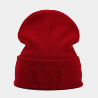 Produit tendance JZX, bonnets d'hiver classiques de haute qualité avec logo brodé personnalisé, bonnets en tricot avec logo personnalisé