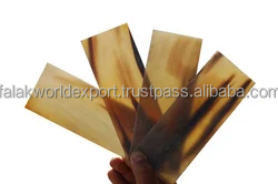 Plaques en corne de buffle naturel de haute qualité Design moderne manche de couteau Technique de couture décoration polie de Falak World Export - Product Image 2