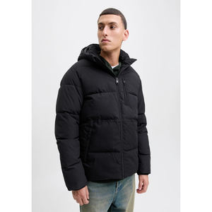 Manteau d'hiver matelassé personnalisé pour homme 2026 OEM, vente en gros, avec logo personnalisé, veste d'extérieur chaude et rembourrée - Product Image 4