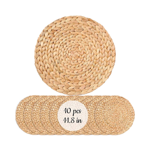 Set de table en rotin écologique pour mariage, tapis de table tissé naturel du Vietnam - Product Image 2