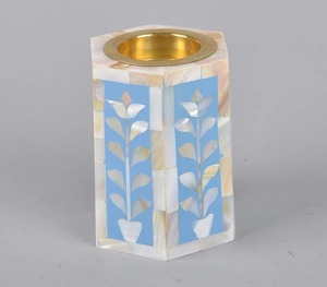 Quemador de Incienso con Incrustaciones de Hueso, Accesorio de Decoración de Lujo para el Hogar, para Bakhoor y Oud, Venta al Por Mayor - Product Image 1