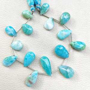 Cuentas de Larimar Natural de Corte Brillante Zubeda Gems, Hilo de 8 Pulgadas, Gema Azul que Cambia de Color, Orificio de 5MM para Fabricación de Joyas al por Mayor - Product Image 5