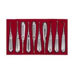 ชุดเครื่องมือถอนฟัน SEVMEK INSTRUMENTS SI-DI-404 จำนวน 5 ชิ้น สีเงิน ทำจากสแตนเลสสตีล คลาส II แบบใช้มือ - Product Image 4