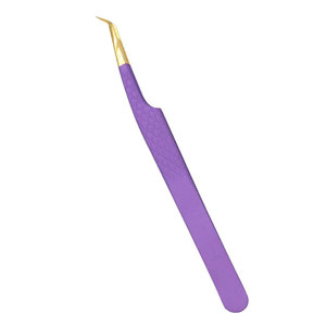 High Precision Lash Tweezers For Professional <b>Eyelash</b> Extension <b>Application</b> Isolation Styling And Detailed Beauty Work - Product Image 3