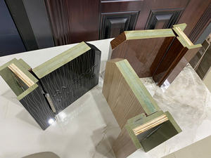 Porte en MDF massif écologique, insonorisée, thermorésistante, étanche, design moderne pour entrepôt et salle à manger - Product Image 3