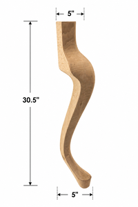 Modern Solid Rubber Wood Legs Heavy Duty High-quality for Bedroom Apartment Outdoor Living Room Vanity <b>Table</b> Chair <b>Dressing</b> Room - Product Image 3