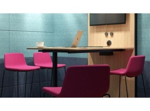 Silent Room XL Large Soundproof Acoustic Pod w/Glass Facade & Fabric Back - Product Image 2