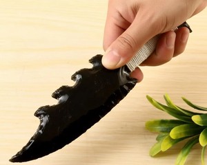 Artículo Decorativo de Obsidiana Negra Natural – Adorno de Cristal Tallado a Mano para Sala de Estar, Oficina y Meditación |   Proveedor Mayorista - Product Image 2