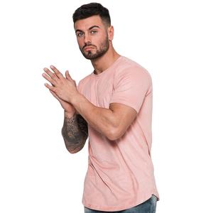 T-shirts pour hommes 100% coton personnalisés de haute qualité avec logo avant imprimez votre propre marque en gros - Product Image 1