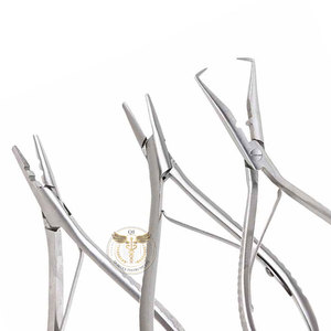 Pinzas para Extensiones de Cabello de Acero Inoxidable, Herramienta de Sujeción de Micro Anillos y Nano Perlas para Instalación y Remoción de Extensiones de Cabello en Salón - Product Image 4