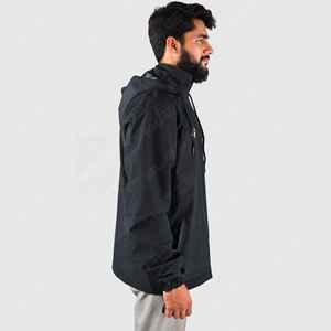 Veste coupe-vent pour homme North Custom, OEM, à capuche, pour le sport en plein air, course à pied, décontractée, unie, imperméable, vestes coupe-vent pour homme - Product Image 3