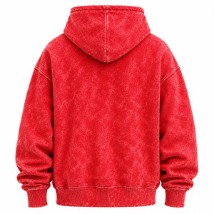 Sweat à capuche unisexe personnalisé en coton épais, coupe ample et épaules tombantes, idéal pour l'hiver et la neige - Product Image 4