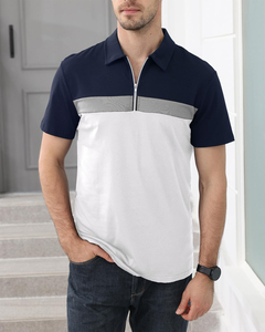Chemises polo pour hommes de marque privée, confectionnées avec des fils 100 % coton de haute qualité pour les lignes de vêtements de gros B2B internationales. - Product Image 1