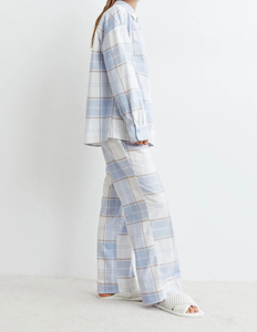 ชุดนอนลำลองสำหรับผู้หญิง ชุดนอนผ้าฝ้ายเนื้อนุ่ม ทรงหลวมใส่สบายสำหรับการนอนหลับและสวมใส่ในบ้านทุกวัน - Product Image 2
