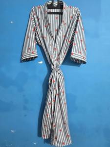 Batas de Baño Kimono Tradicionales para Mujer, Nuevo Diseño Moderno, Ropa de Dormir hasta la Rodilla, de Fabricante y Proveedor Indio - Product Image 5