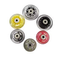 Patins à roulettes durables en PU 72mm 76mm 80mm 84mm pour skateboard